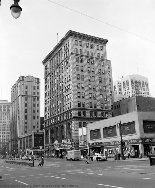 The Fillmore Detroit - Palms From Wayne State Library